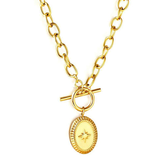Lucky Star Oval Choker