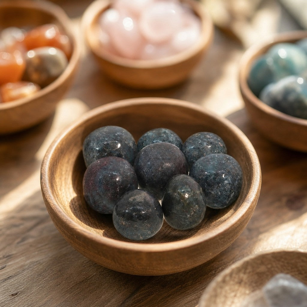 Ruby Kyanite Tumbled Stones - India