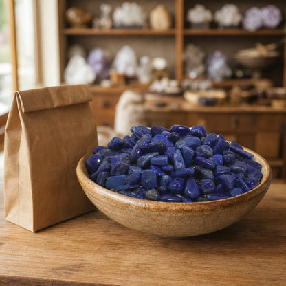 Lapis Lazuli E Tumbled Stones - Mini