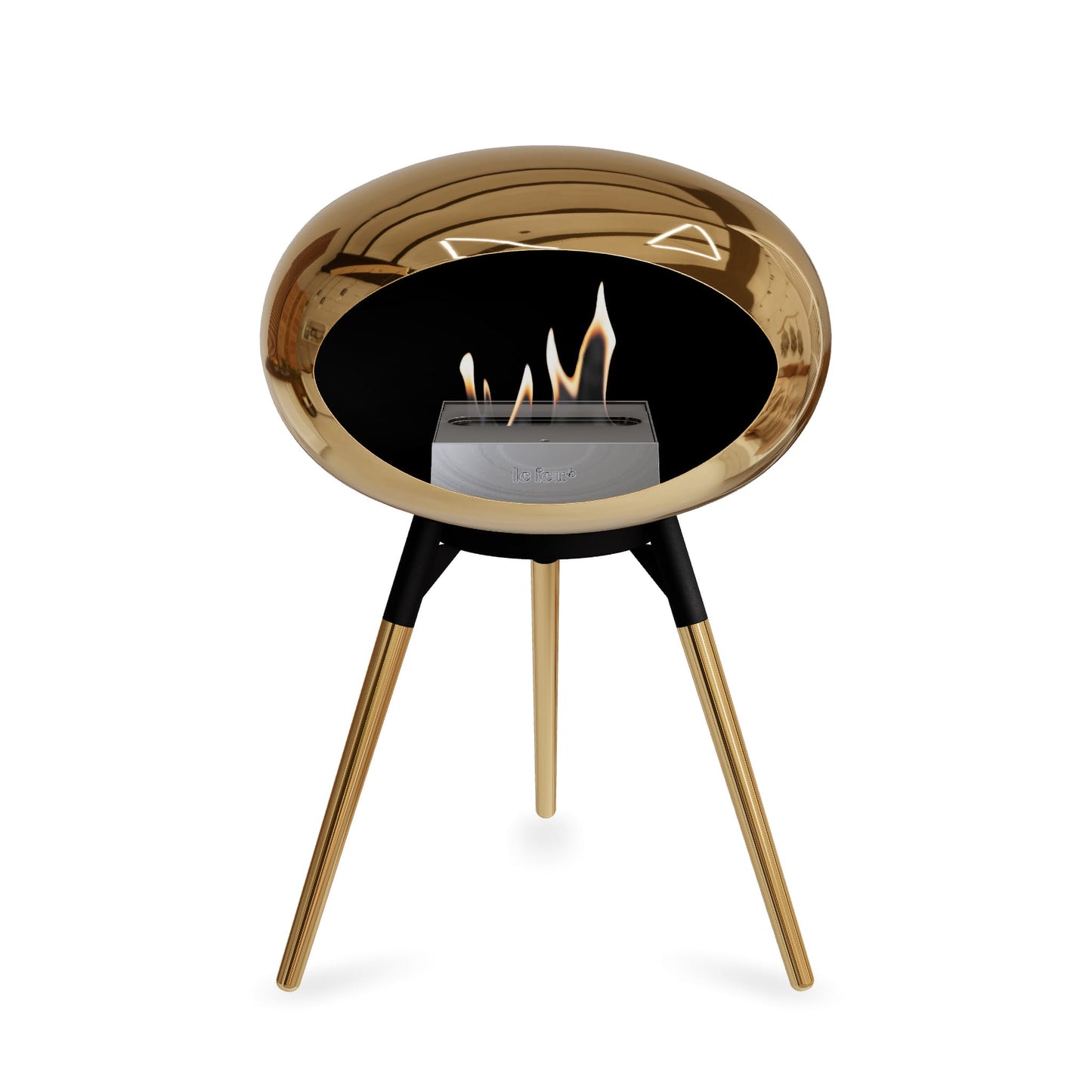 Le Feu Ground Low Dome <br>Chromed Rose Gold