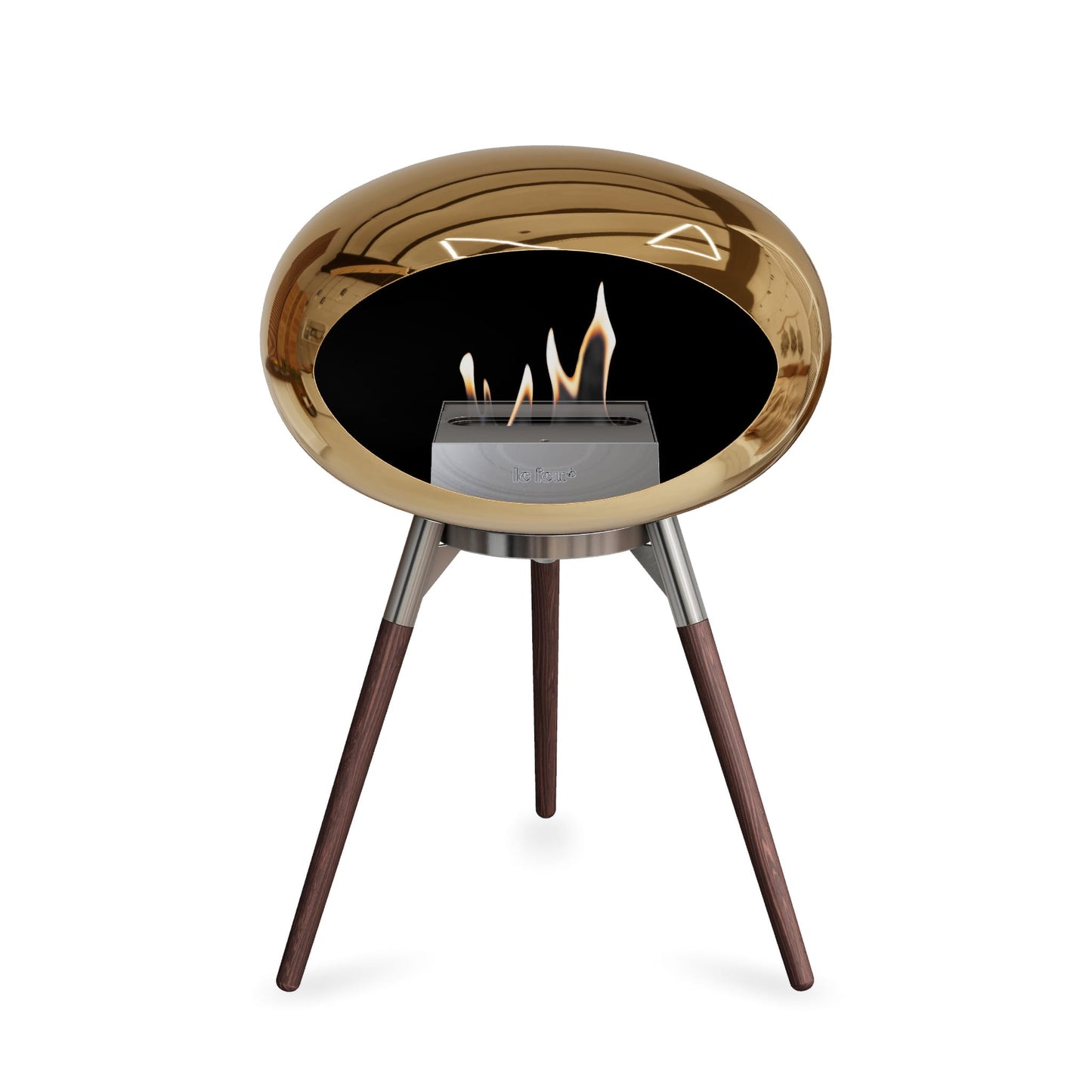 Le Feu Ground Low Dome <br>Chromed Rose Gold