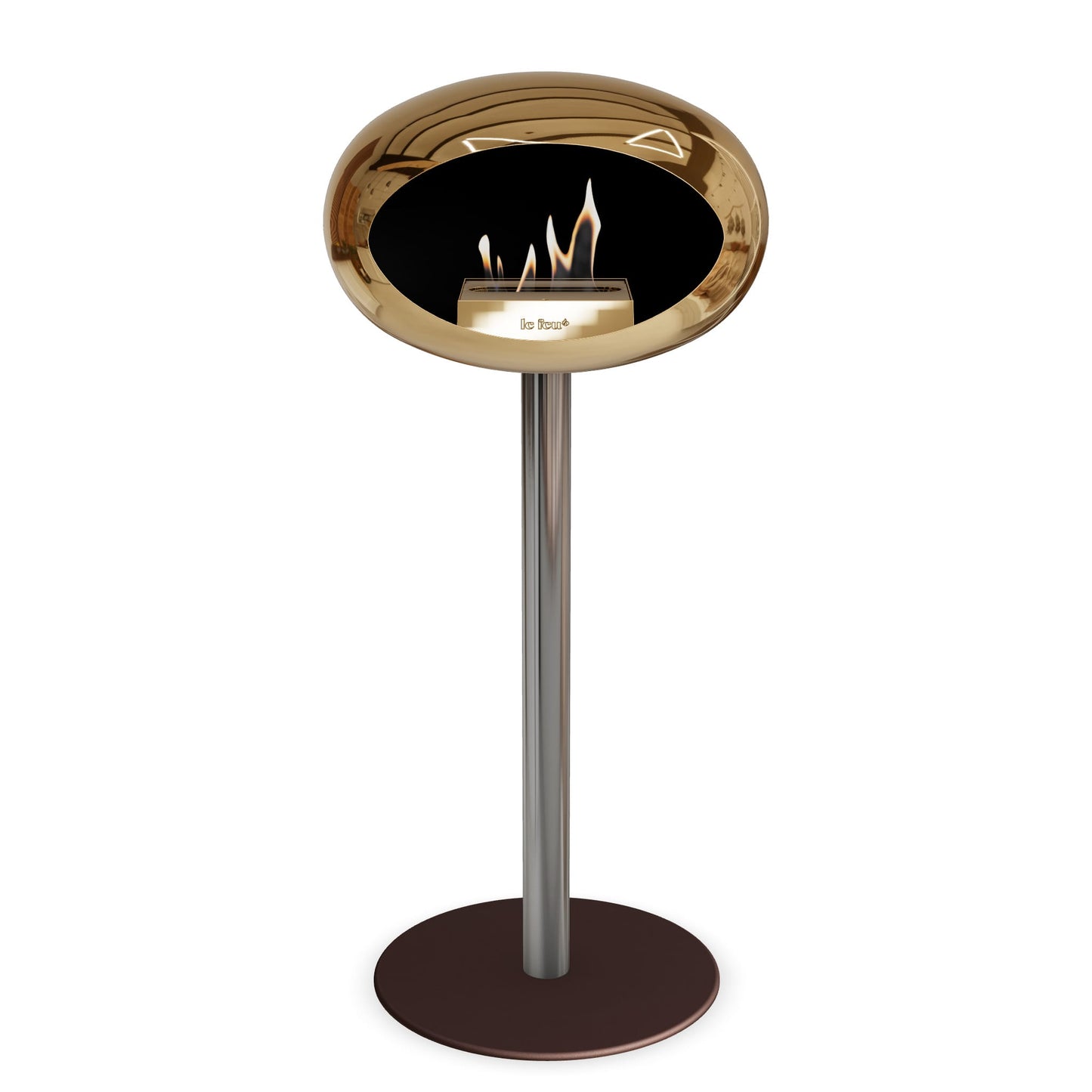 Le Feu Steel High Dome <br>Chromed Rose Gold