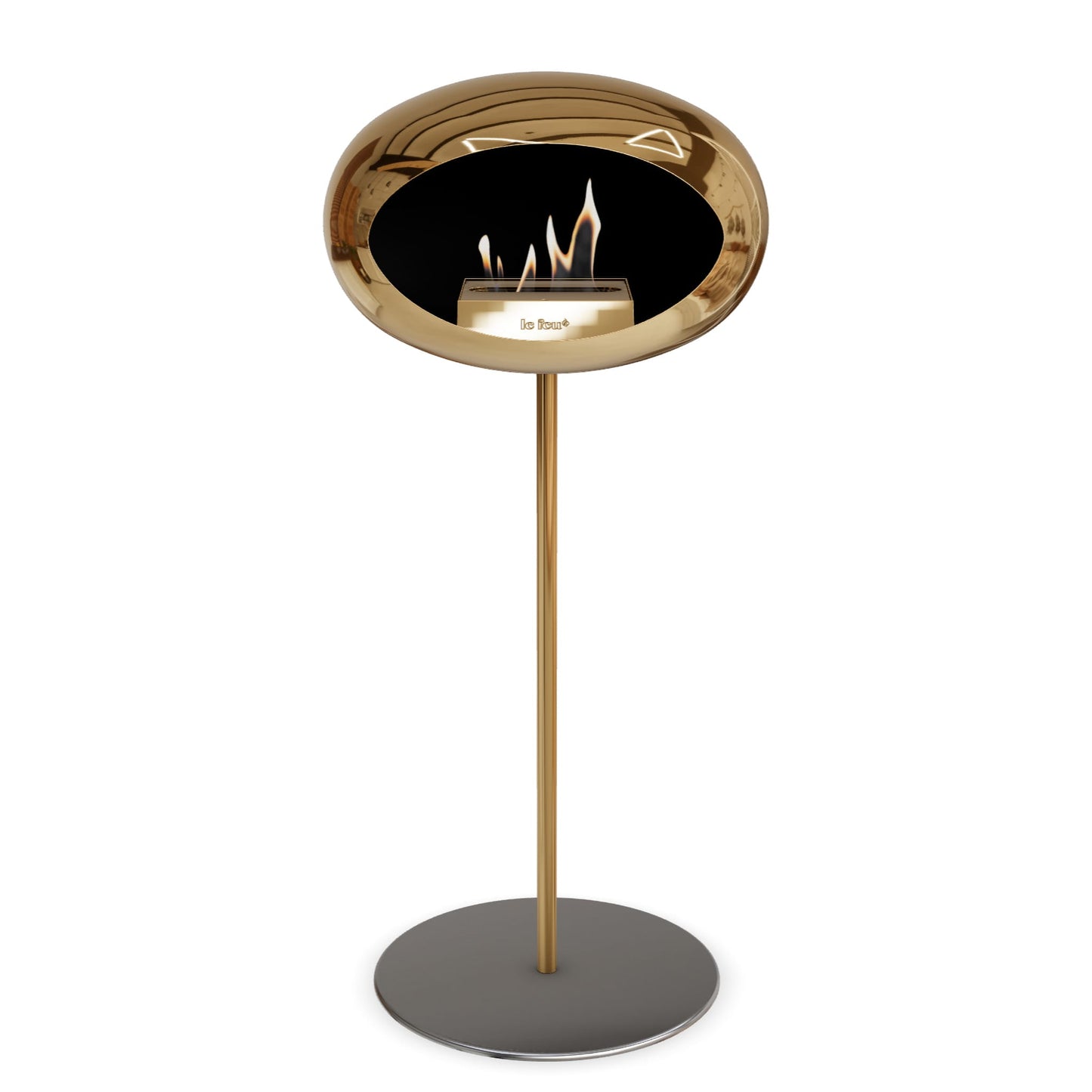 Le Feu Steel High Dome <br>Chromed Rose Gold