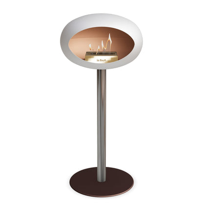 Le Feu Steel High Dome <br>White