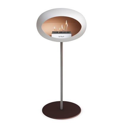 Le Feu Steel High Dome <br>White