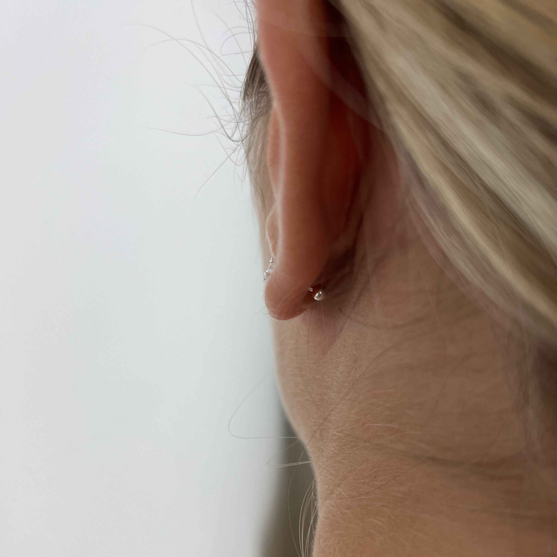 Boucles d'oreilles Galaxie en argent sterling