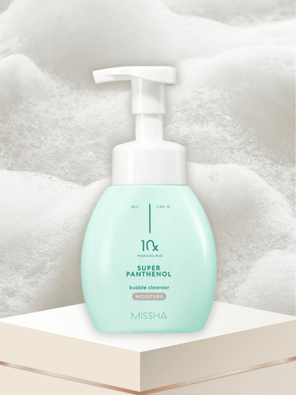 MISSHA Super Panthenol Bubble Cleanser 200ml - Moisture