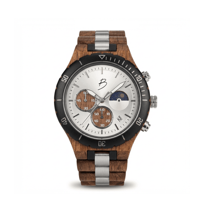 Montre Berthoud en bois de noyer