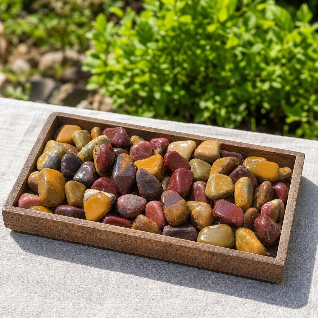 Mookaite Jasper E Tumbled Stones