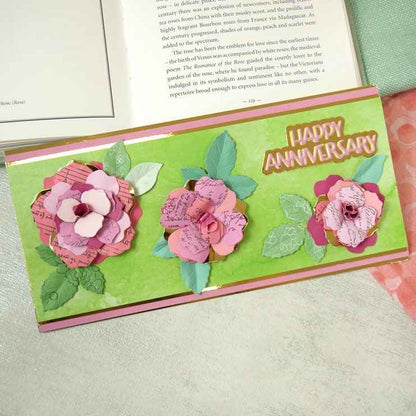 Moonstone Dies - Dimensional Flowers - Rose