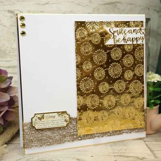 Moonstone Embossing Folders - Forever Daisies