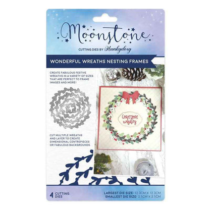 Moonstone Dies - Wonderful Wreath Nesting Frame