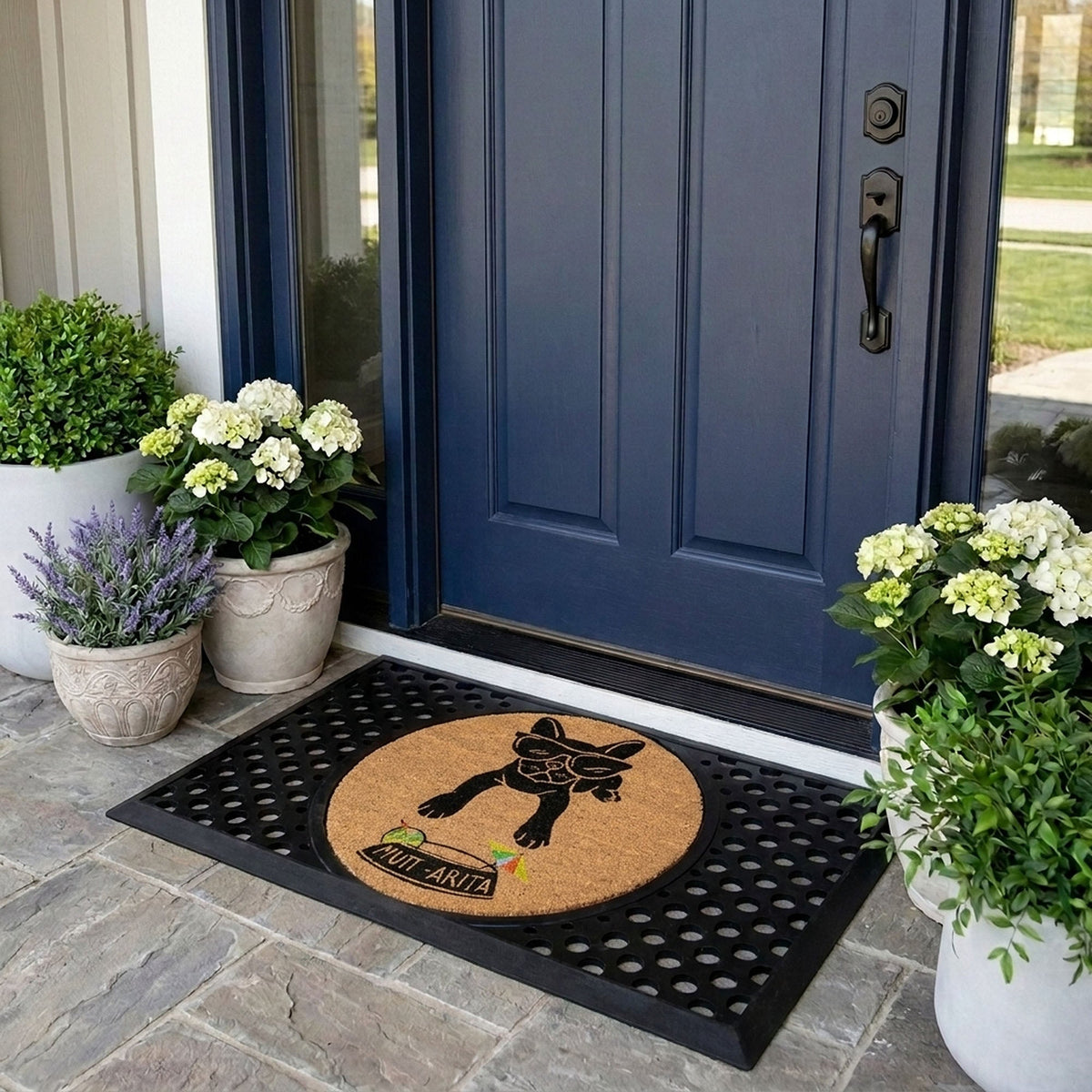 muttarita round doormat set