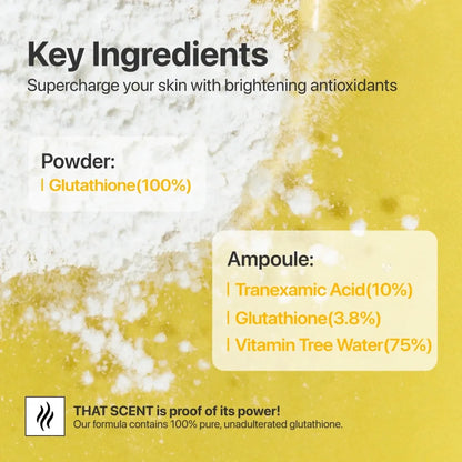 Numbuzin No.5 Glutathione100 x TXA10 Advanced Dark Spot Ampoule Concentrate 10g