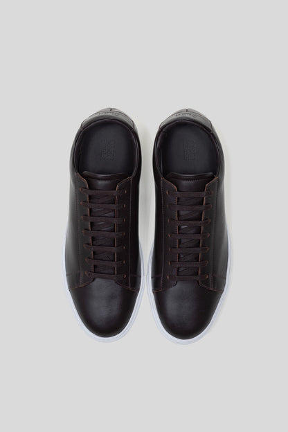 Dark Brown Calfskin Città Sneaker