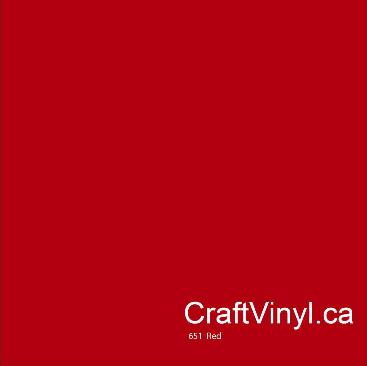 Oracal 651 Glossy Red #031 sheets and rolls