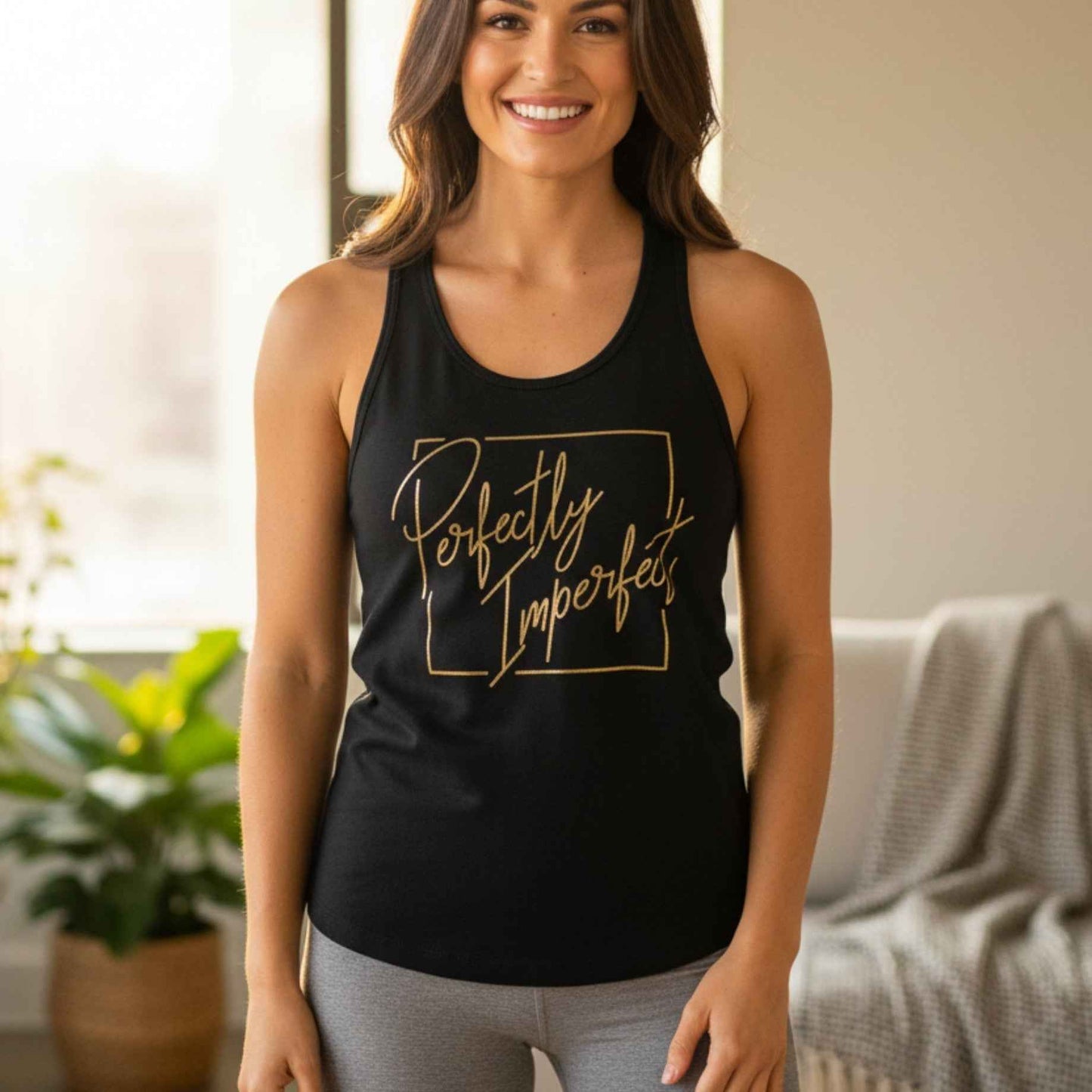 Perfectly Imperfect Racerback Tank Top