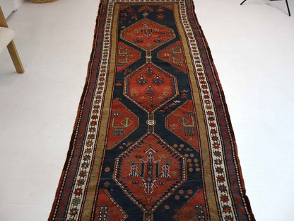 Persian Azerbaijani Rug | 3' 9" x 11'