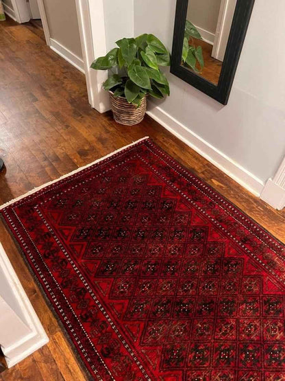 Persian Balouch Rug | 6' 6" x 3' 6"