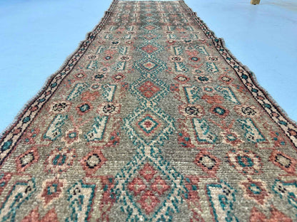 Persian Borujerd Runner Rug | 1' 10” x 6' 5"