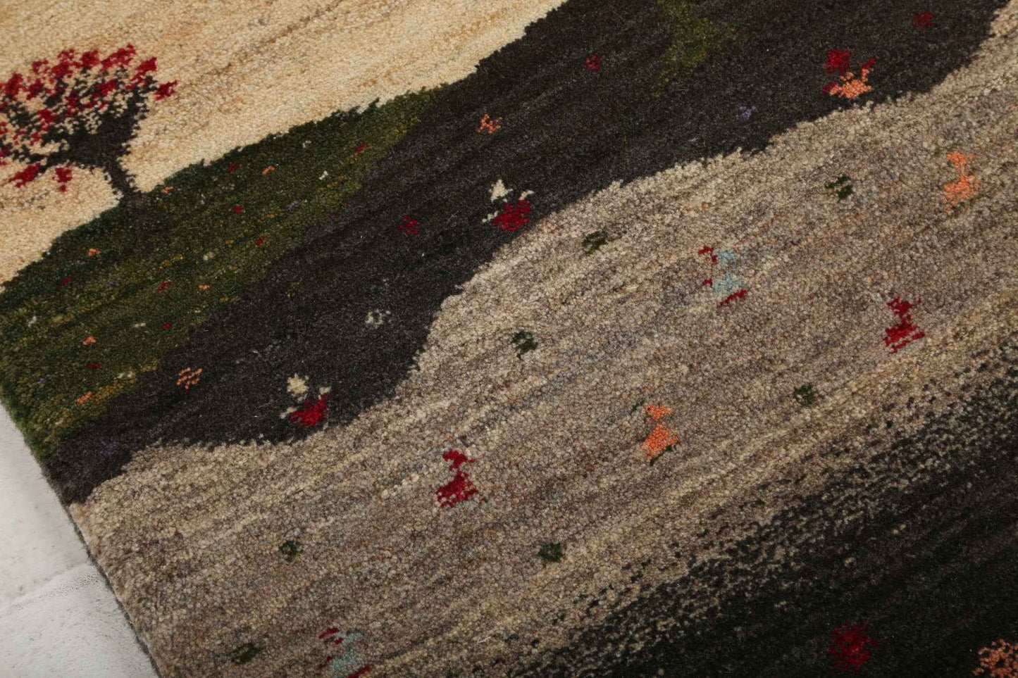 Persian Gabbeh Rug | 2' 9" x 4' 3"