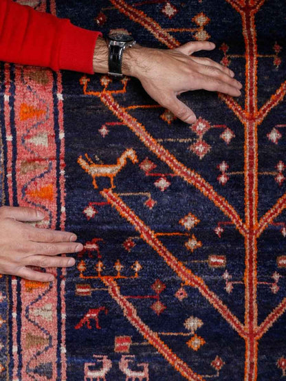 Persian Hamadan Runner Rug | 3' 1” x 8' 9"