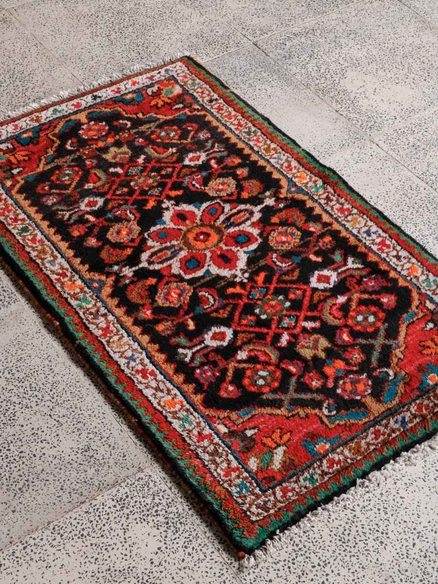 Persian Hamedan Rug | 2' 2” x 3' 5"