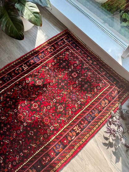 Persian Hossein Abad Runner Rug | 2' 11" x 9' 11"