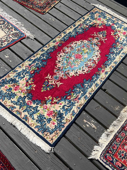 Persian Kerman Rug | 1' 7" x 3' 9"