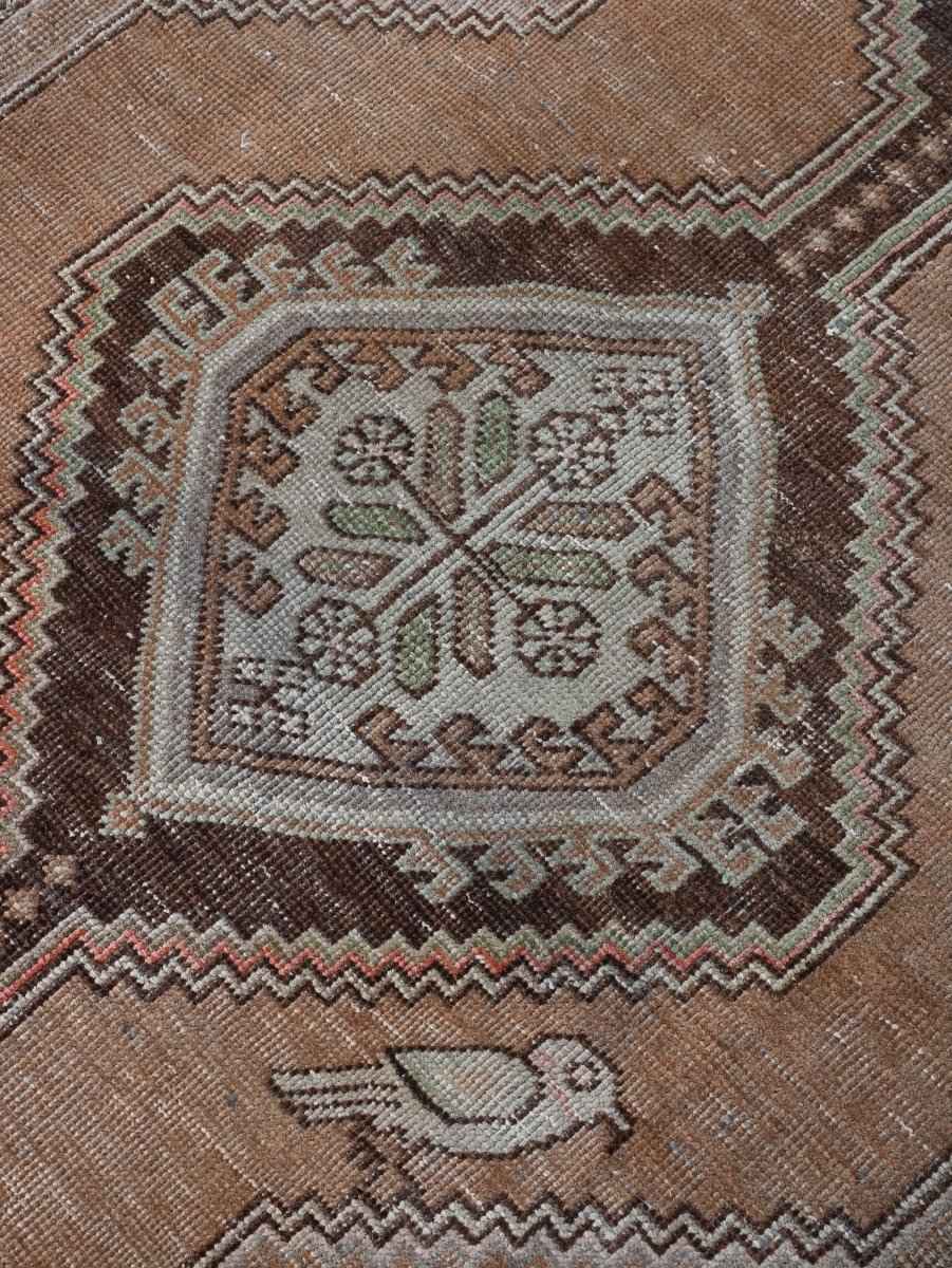 Persian Meshkin Runner Rug | 3' 3” x 8' 9"