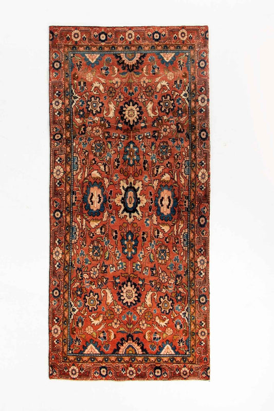 Persian Nanaj Runner Rug | 3' 11" x 9'