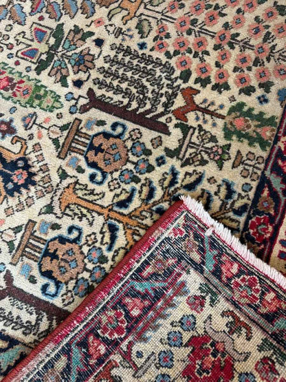Persian Tabriz Rug | 6' 6" x 8' 10"