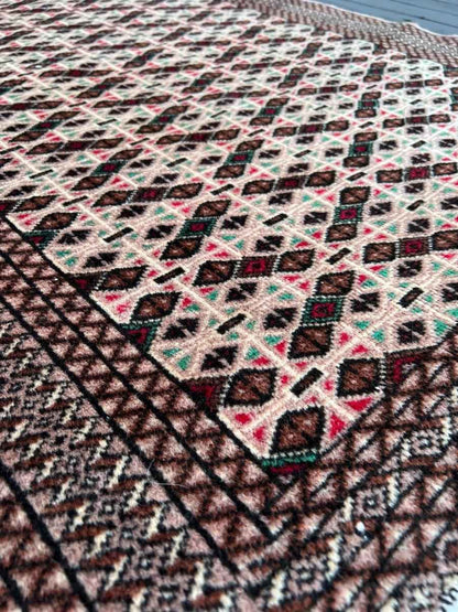 ON HOLD | Persian Turkmen Rug | 4' x 1' 7"