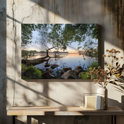 Wall art Lake view