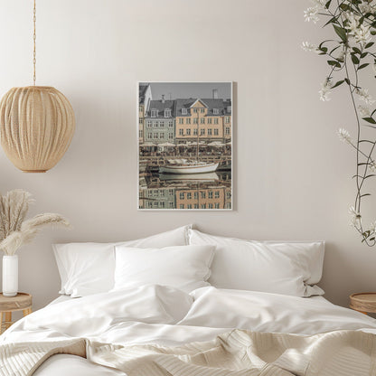Wall art COPENHAGEN VINTAGE Quiet Nyhavn