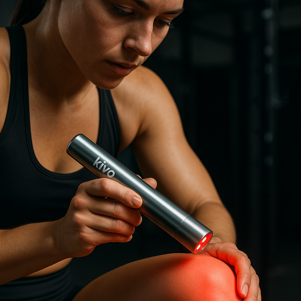 Kivo Pro Red & Blue Light Therapy Flashlight