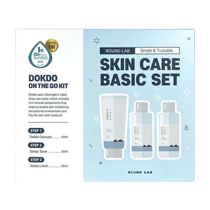 Round Lab 1025 Dokdo On the Go Kit For Dry & Sensitive Skin
