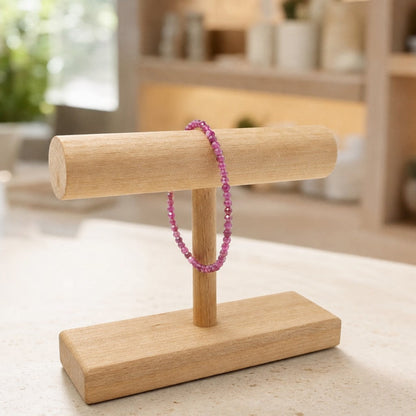 Ruby Bracelet - 2-3mm
