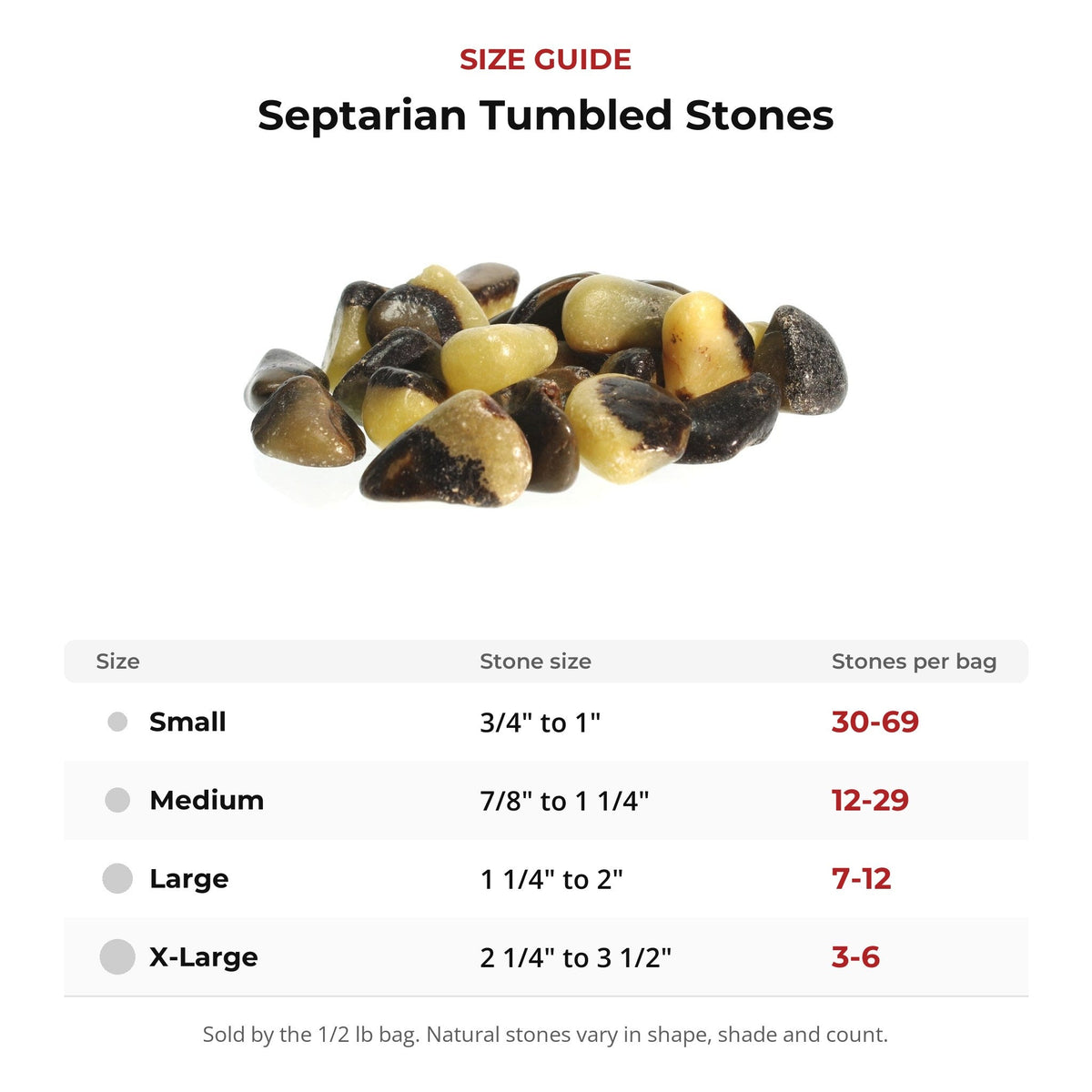 Septarian Tumbled Stones