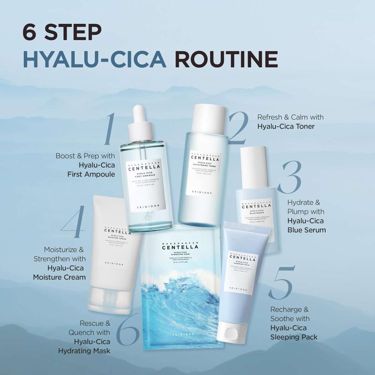 SKIN1004 Madagascar Centella Hyalu-Cica Moisture Cream 75ml