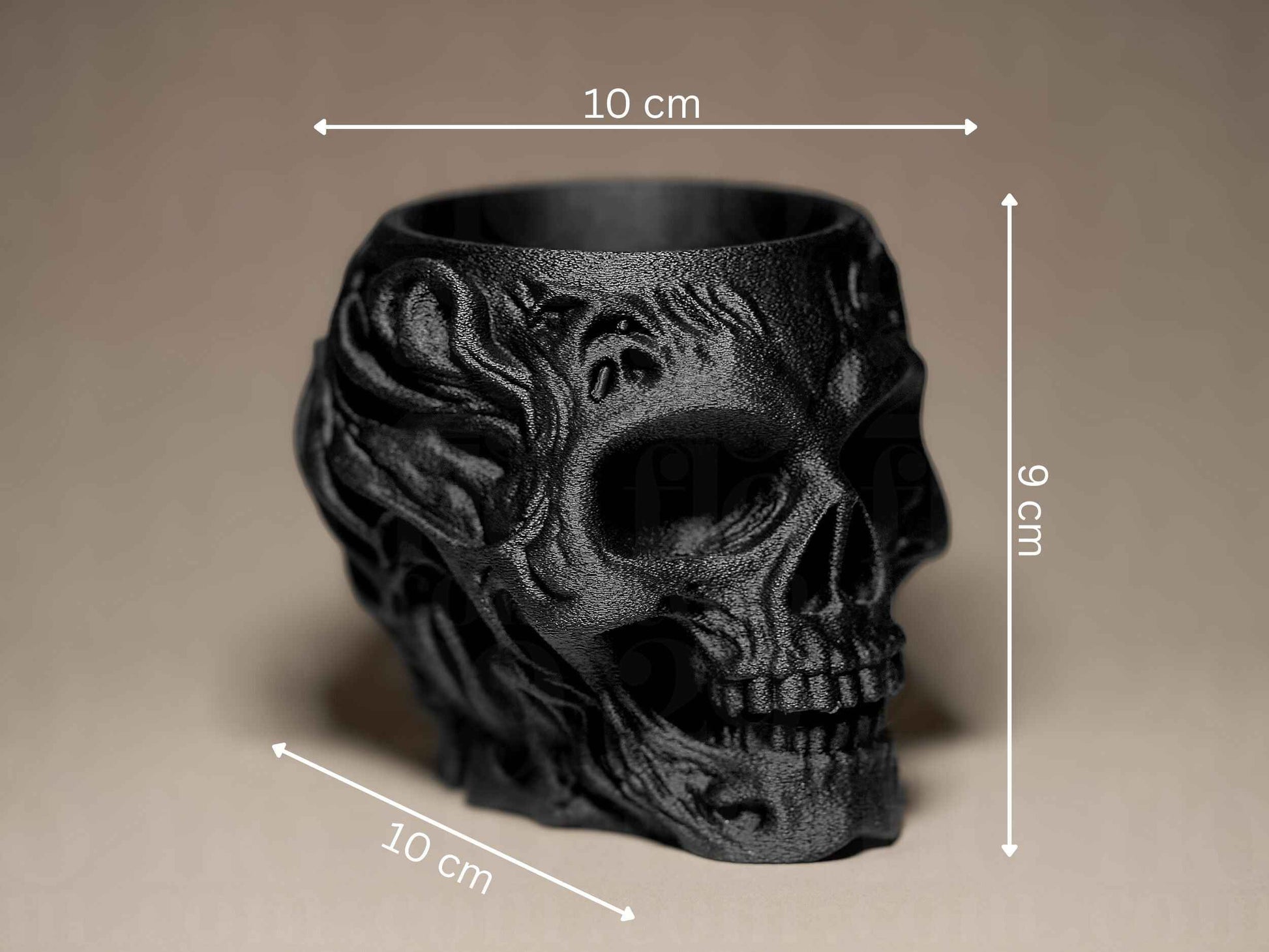 Skull Pen holder - Gothic Skull Series