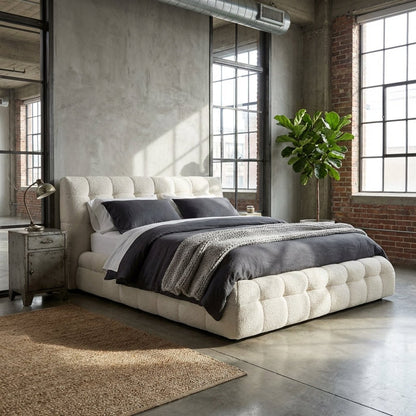 Soho Plush Upholstered Bed