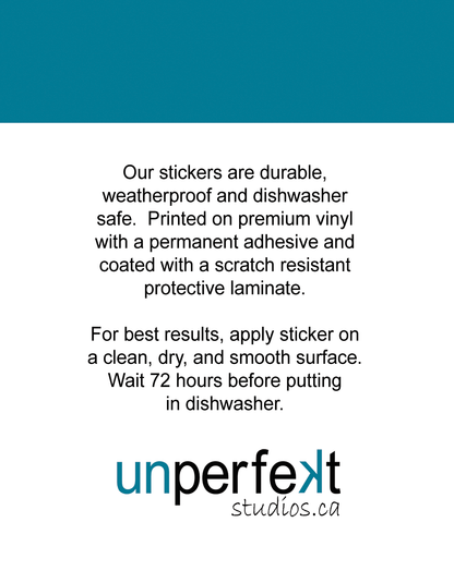 Vinyl Sticker - European Robin