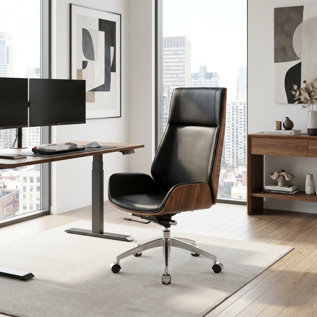 Annecy Premium Leather Office Chair