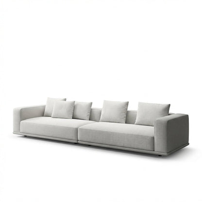 Nordic Cotton and Linen Fabric Sofa