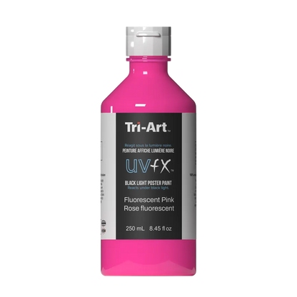 UVFX Black Light Poster Paint - Fluorescent Pink