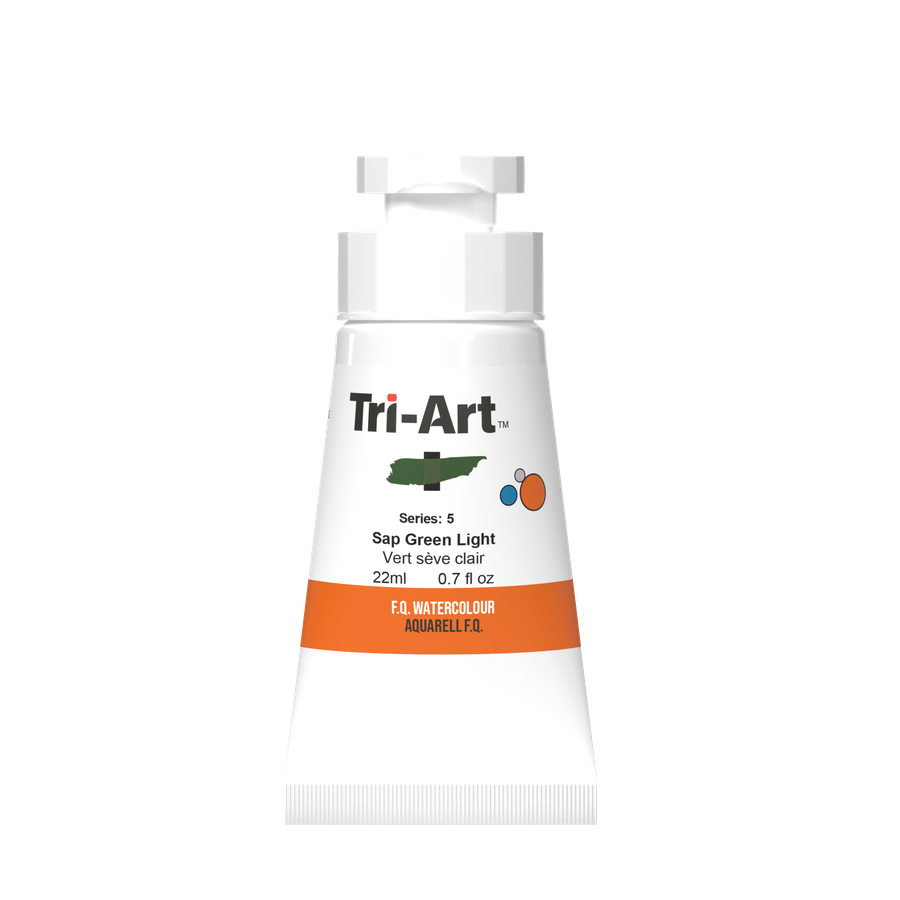 Tri-Art Water Colours - Sap Green Light