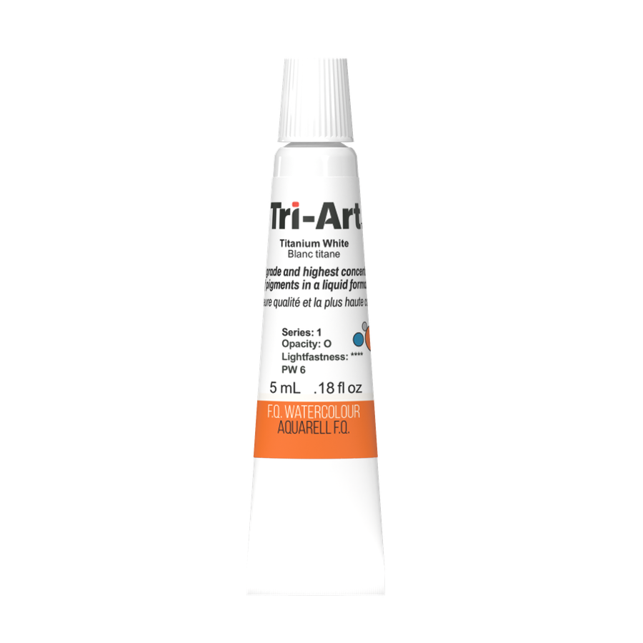 Tri-Art Water Colours - Titanium White