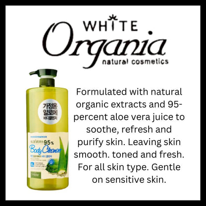 Whitecospharm White Organia Good Nature Aloe Vera Body Cleanser 1500ml
