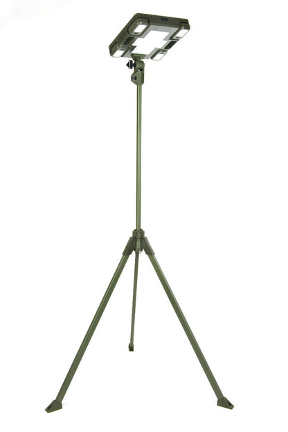 TRU De-LIGHT WHITENIGHT Multipurpose LED Solar / AC / DC - Garden, Camping Main Light + 4 Independent Detachable Multi Mode Side Lights / Tripod + Carrying Bag